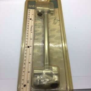 NOS Interbath High-Low Adjustable Shower Arm, Metal Model B27425